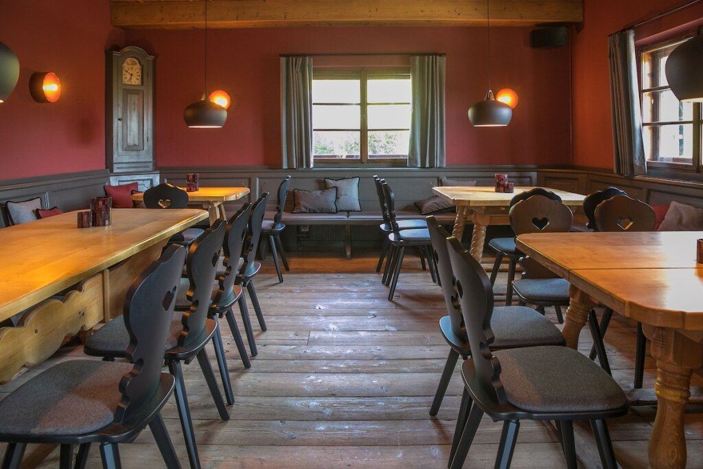 Berghotel Sonnenbichl Bad Wiessee - באד ויסי - מסעדה