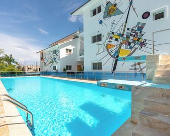 3-bedroom condo in welcoming Sosúa with WiFi, fitness room - Sosúa - Pool