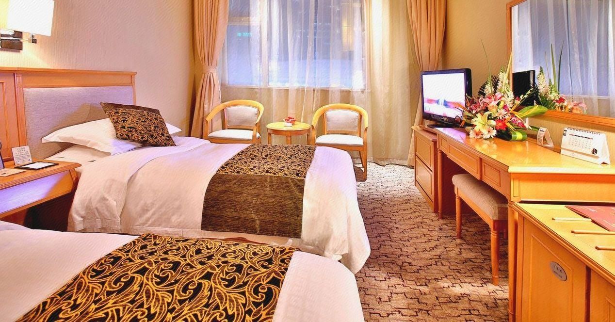 Nanjing Zhongshan Hotel - נאנז'ינג - חדר שינה