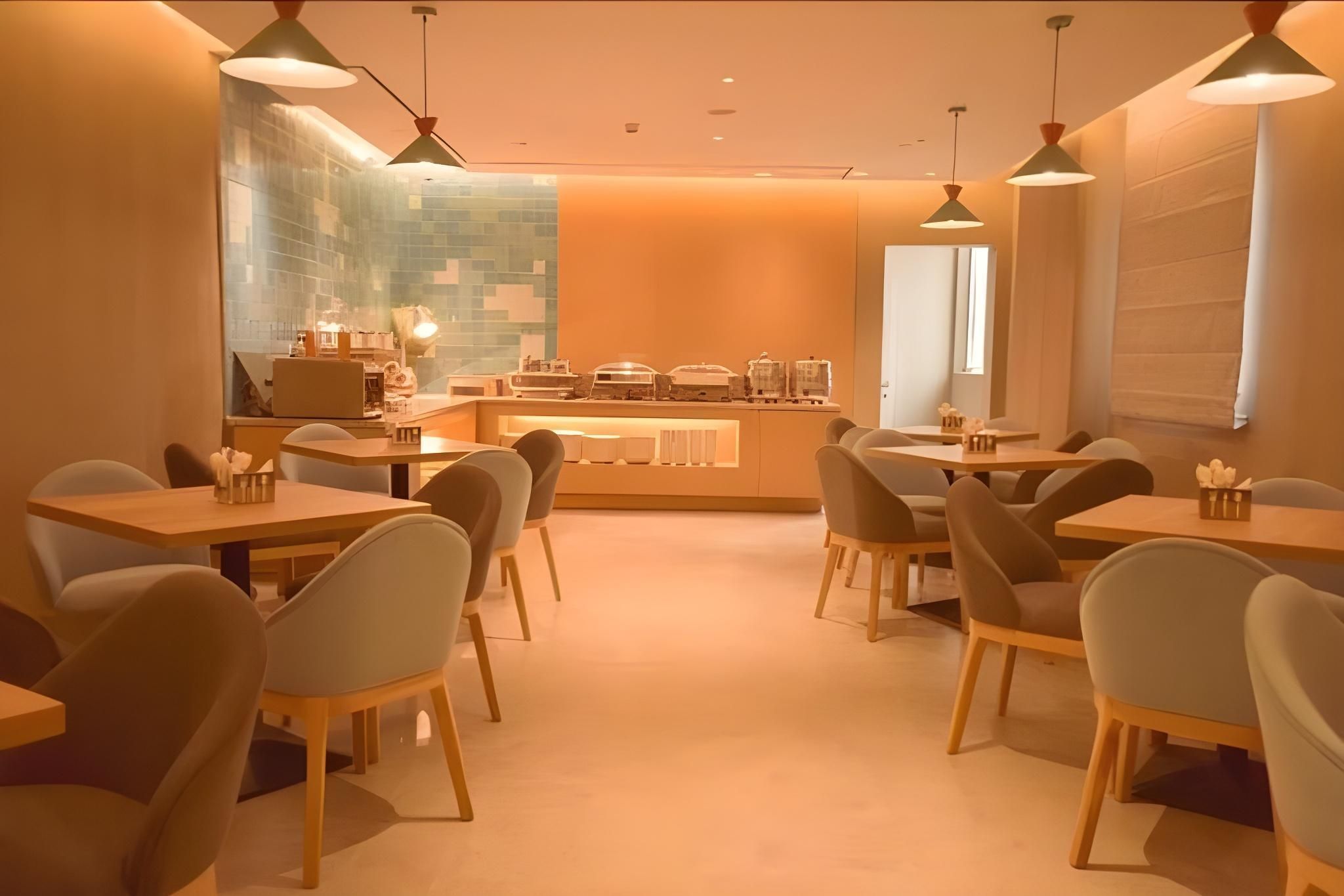 Home Inn Neo Qingdao International Exhibition Center Metro Station - تشينغداو - مطعم