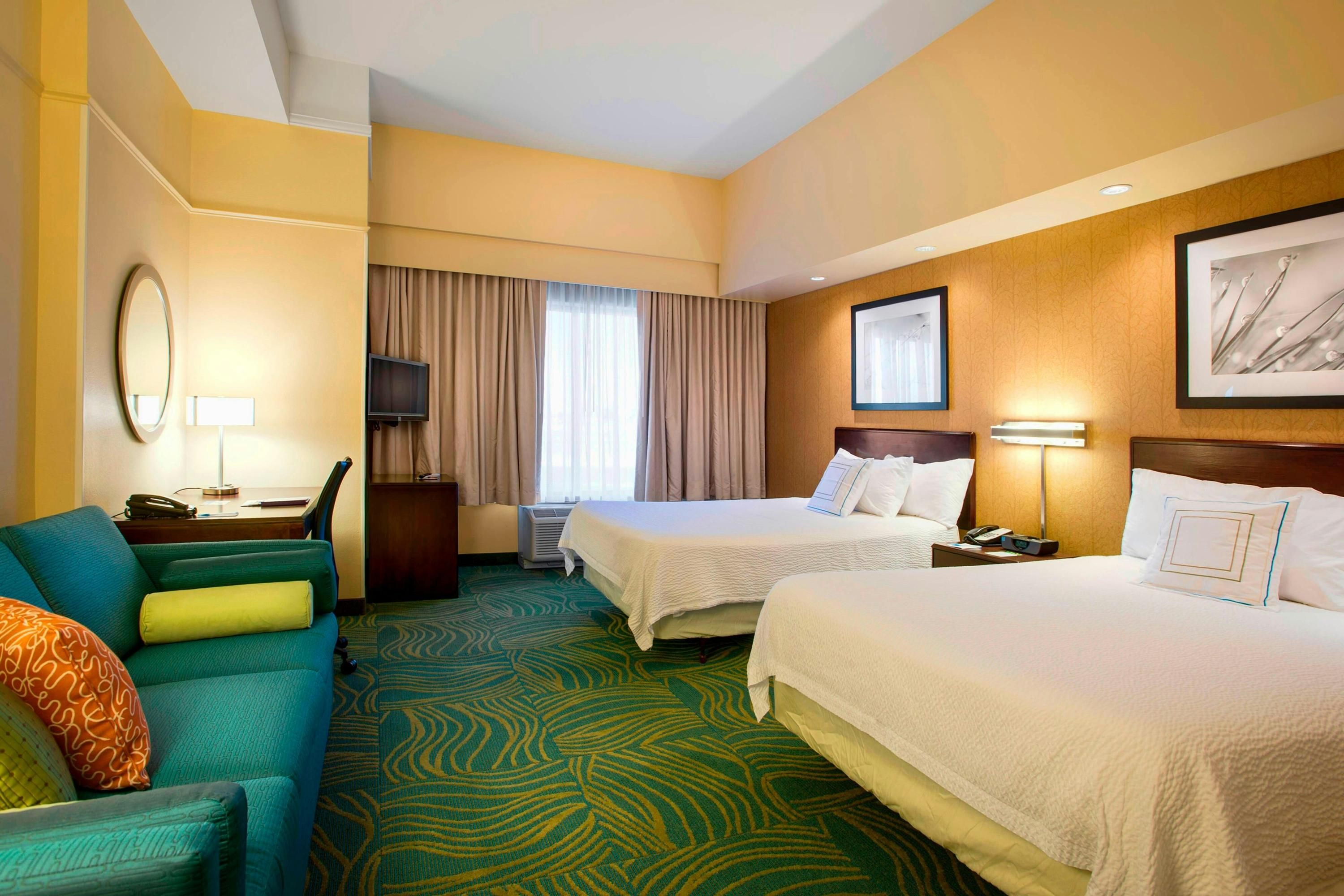 Springhill Suites By Marriott Omaha East/Council Bluffs, Ia - קאונסיל בלאפס - חדר שינה
