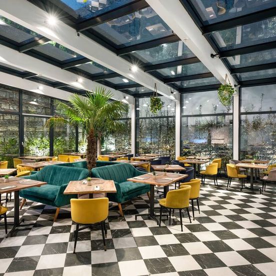 Lounge view of Monastery Boutique Hotel Budapest