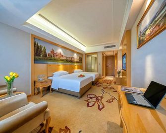 Vienna Hotel Shandong Weihai North High-Speed Railway Station Beaches Shandong University - Weihai - Slaapkamer