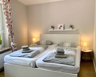 Ferienwohnung 4 im Haus Windjammer - Sankt Peter-Ording - Bedroom