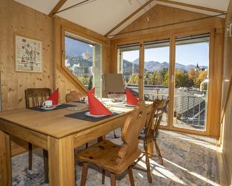 Apartment Bügl Grond 124 - Scuol - Yemek odası