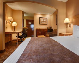 SureStay Plus by Best Western Roanoke Rapids I 95 - Roanoke Rapids - Schlafzimmer