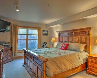 Cozy Driggs Condo with Hot Tub and Ski Shuttle Service - Driggs - Bedroom