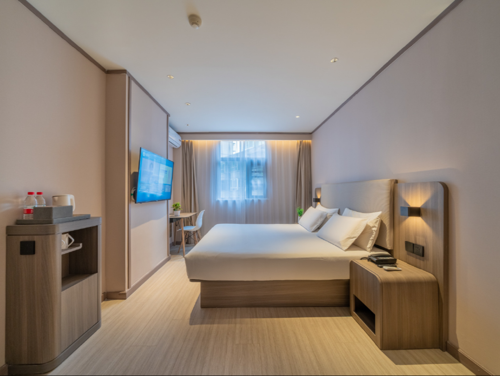 Hanting Hotel Chongqing Shapingba Branch - تشونغتشينغ - غرفة نوم