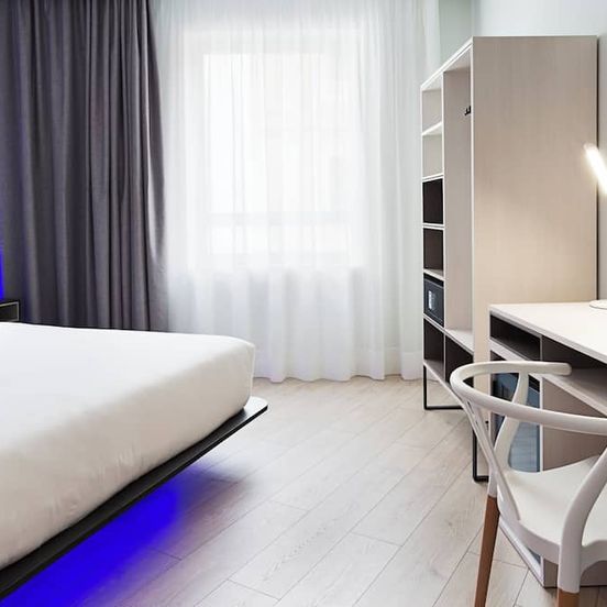 Bedroom view of B&B Hotel Madrid Centro Puerta del Sol