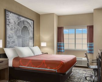 Super 8 By Wyndham San Antonio Airport North - סן אנטוניו - חדר שינה