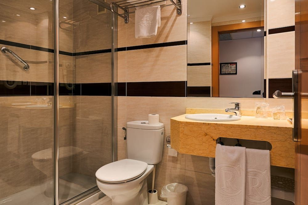 Hotel Castro Real - Oviedo - Baño