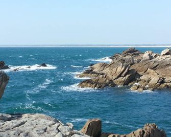 Quiet Gite 4 People Near The Sea With Covered Pool - Plonéour-Lanvern - Plage