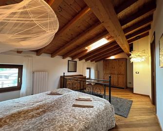 Casa Fornico 6, vista lago - Torri Del Benaco - Camera da letto