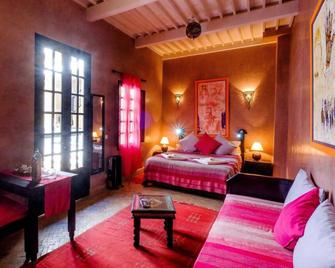 Riad Dar Assalama Terrasse Vue Mer - Essaouira - Bedroom