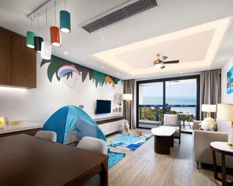 Taoji Seaview Hotel - Qionghai - Living room