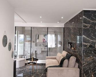 Spacious, bright studio with terrace in quiet, pleasant residence. - Charly - Salon