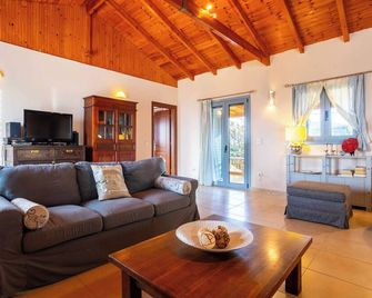 Villa Eleni - Private Pool Bliss near Kardamili - Proastio - Sala de estar