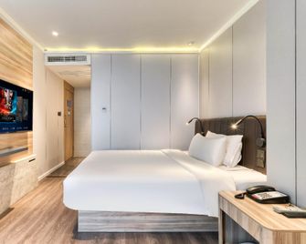 Hanting Premium Hotel Ningbo Tianyi Square Center - 寧波 - 臥室
