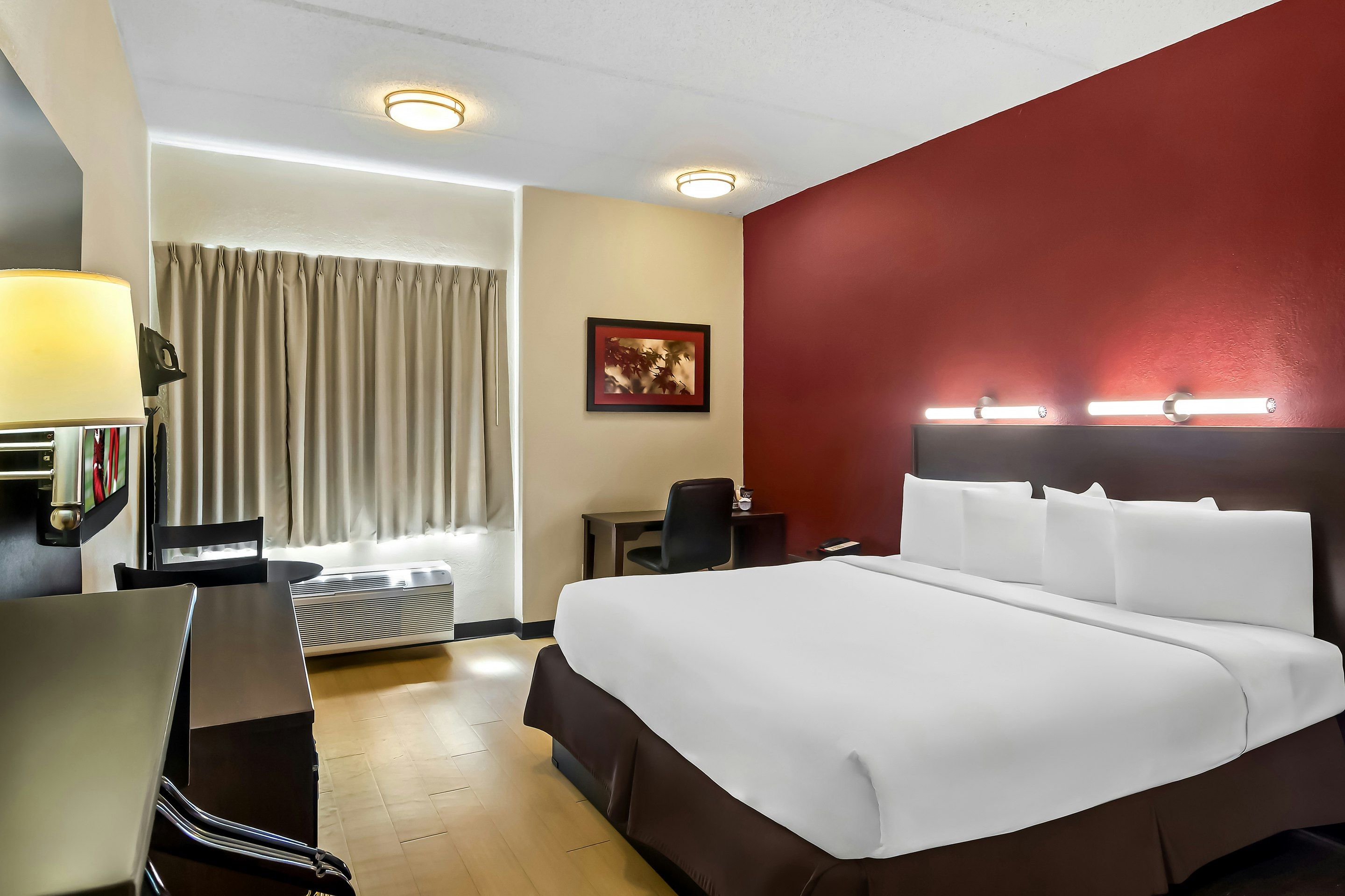 ريد روف إن بلس + جاكسونفيل - ساوث بوينت - جاكسونفيل (فلوريدا) - غرفة نوم