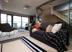 5 Br | Luxury | Stunning Beachview - Swansea - Pokój dzienny