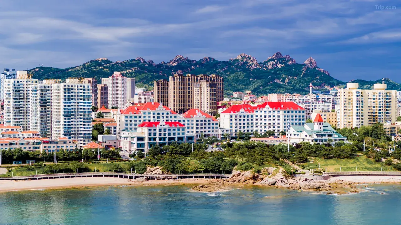 Qingdao Seaview Garden Hotel - Qingdao - Vista del exterior