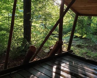 Timmerkoja på Österlen - Smedstorp - Balkong