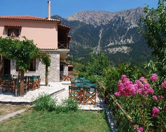 Dryades Guesthouse - Ano Chora - Binnenhof