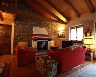 Maso Valfloriana - Capriana - Sala de estar