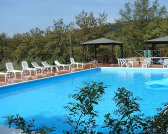 Detox Holidays - Two Villas With Big Pool On Umbrian Hills - Montegabbione - Piscina