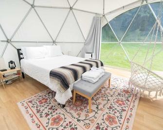 Dome 3@Smoky Mountains Glamping Dome #3 -Read Details - Cosby - Bedroom