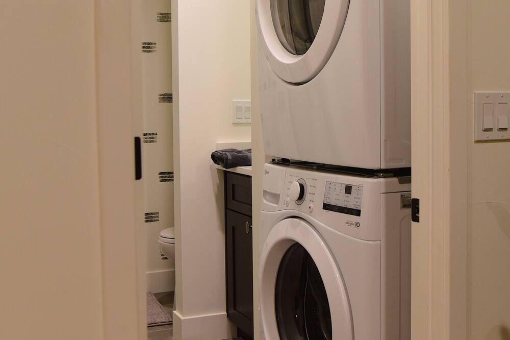 Cozy Cherry Creek Basement Suite with Private Entrance - دنفر (كولورادو) - مرفق الغسيل