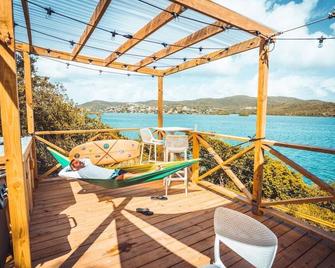 Ocean Front Villa 4 Studio - Culebra - Balcony