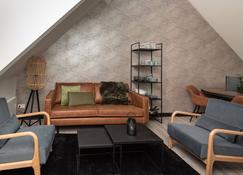 Luxury apartment in Renesse with infrared sauna - Renesse - Wohnzimmer