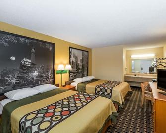 Super 8 by Wyndham Indianapolis - Indianapolis - Schlafzimmer