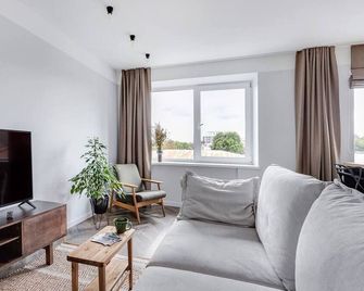 Old-New Apartment in Central Kaunas - Kaunas - Living room