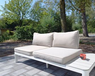 Chalet in Friesland With Terrace - Sint Nicolaasga - Patio