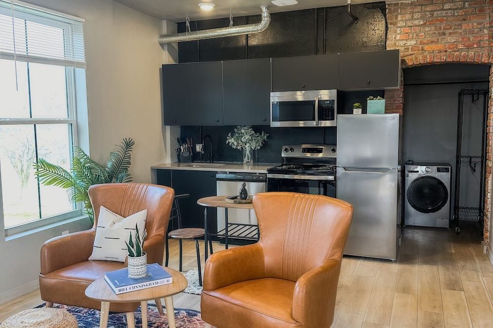 Stylish Studio-Free Parking, Prime Location - Detroit - Cocina