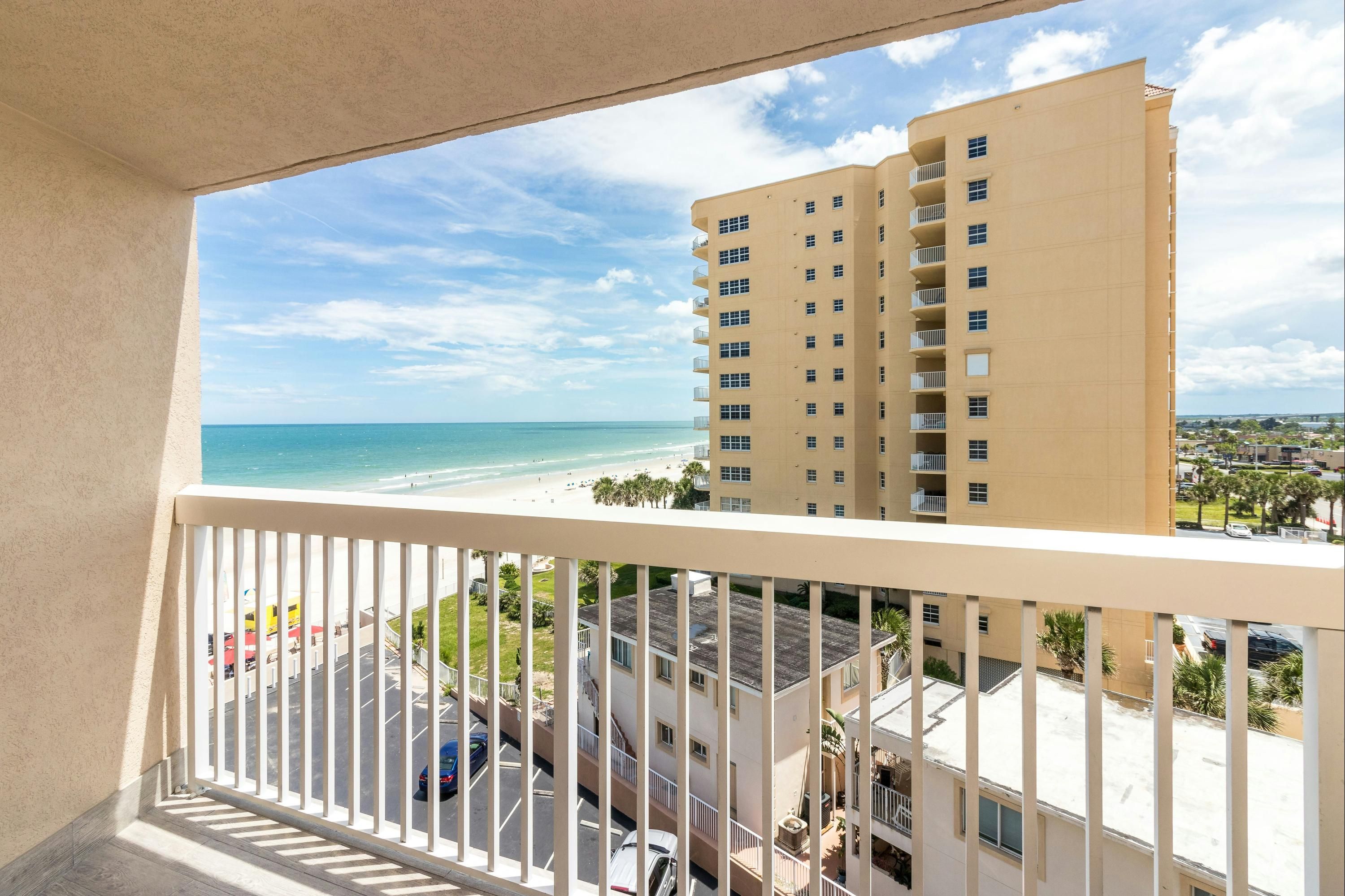 Hampton Inn Daytona Shores-Oceanfront - Daytona Beach Shores - Balkon