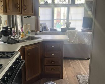 Creekside cabin with hot tub - Robbinsville - Cocina