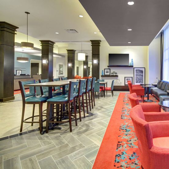 Restaurant view of Hampton Inn & Suites Roanoke Downtown