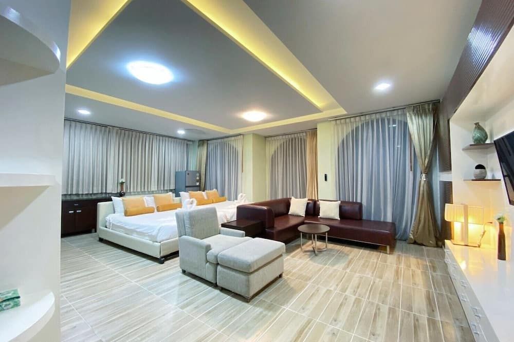 Daddy Dream Hotel and Residence - Ranong - Wohnzimmer