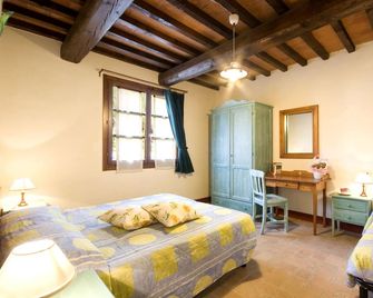 Agriturismo eco-bio Belmonte Vacanze - Montaione - Schlafzimmer