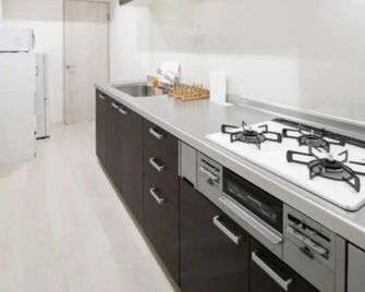Hiro Building Apartment Stay - Fukuoka - Kitchen
