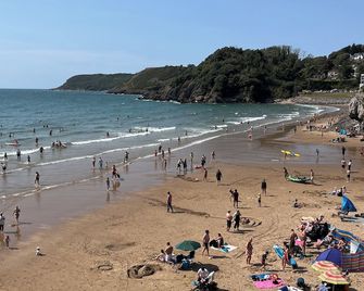 Caswell Bay Beach Chalet, Gower. Perfect for families. 3 min. walk to beach. - Swansea - Beach