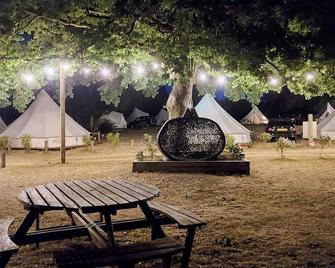 Bell Tent Glamping at Royal Victoria Country Park - Southampton