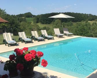 Stone Cottage In Périgord, 8km from Monpazier Dordogne. Private Pool, Sleeps 6 - Parranquet - Piscina