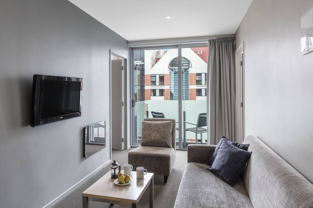 Tetra Serviced Apartments by Castle - Auckland - Sala de estar