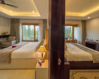 Hotel Trikaya Ladakh - Leh - Schlafzimmer