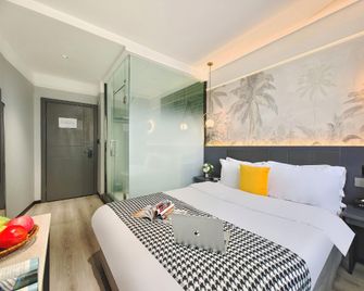 West Lake Spring Boutique Hotel (Rhine Spring Branch) - Yibin - Slaapkamer