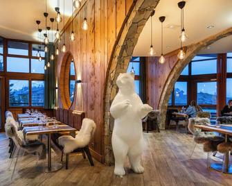 Royal Ours Blanc Boutique Hôtel & Spa - Huez - Restaurante